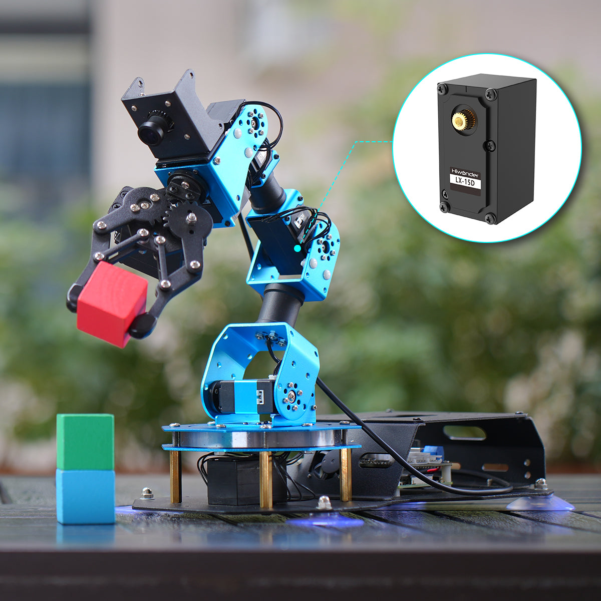 Hiwonder LX-15D Intelligent Serial Bus Servo with RGB Indicator for Displaying Robot Status Hiwonder LX-15D Intelligent Serial Bus Servo with RGB Indicator for Displaying Robot Status